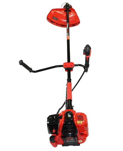 Motocoasa pe benzina YAMAMOTO YBC-57 13804, motor 2T, 52 CC, 6 CP, latime taiere 254 mm, 10000 rot/min, disc taiere, cutit 3 dinti, cap fir