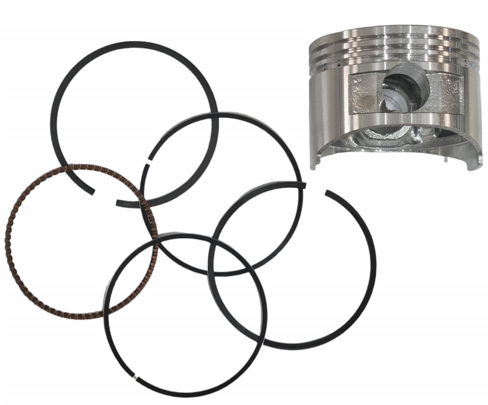 Set piston si segmenti motor BEM GENERAL 13493, piston 68 mm, bolt 18 mm, generatoare si motocultoare chinezesti 5.5 CP si cu motoare Honda GX160