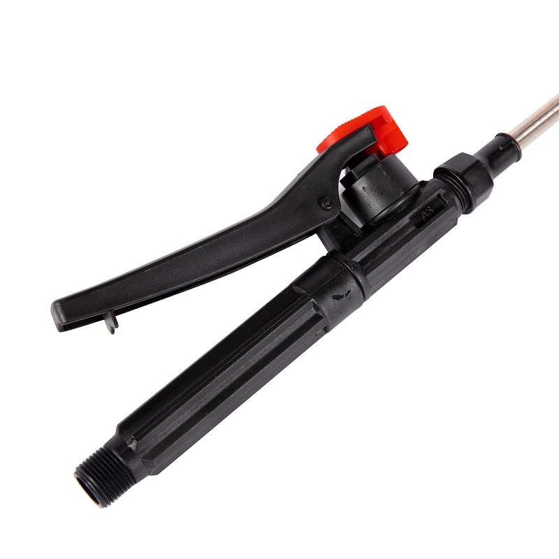 Pompa de stropit cu acumulator MICUL FERMIER MF-PA1004-S001-G01, 8 Ah, volum rezervor 12 litri, debit 2.9 l/min, presiune 5.5 bar, tija 45-77cm