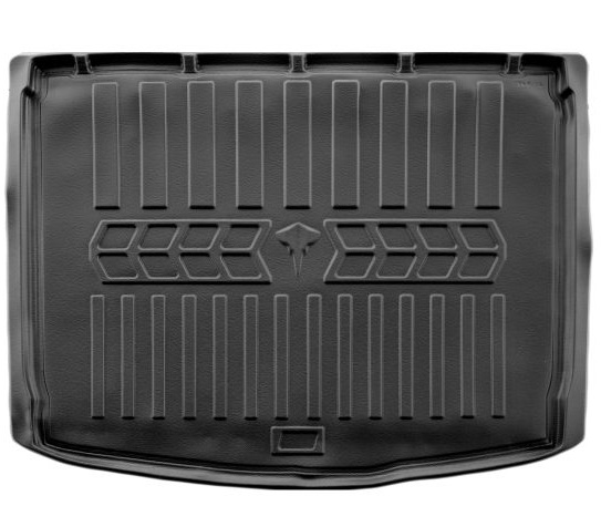 Tavita portbagaj auto UMBRELLA 114118, cauciuc TPE, negru, pentru Renault Captur II JB/JE, cu podea joasa, 2019-