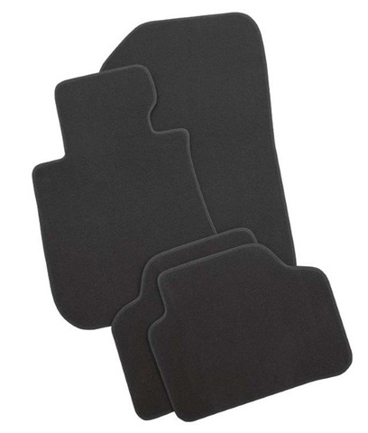 Set 4 covorase auto mocheta PETEX 114232602, grafit, pentru Land Rover Discovery Sport, 2015-