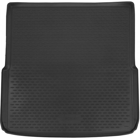 Tavita portbagaj auto PETEX AS23411, din cauciuc, negru, pentru Skoda Superb III, break, cu podea ridicata, 2008-2015