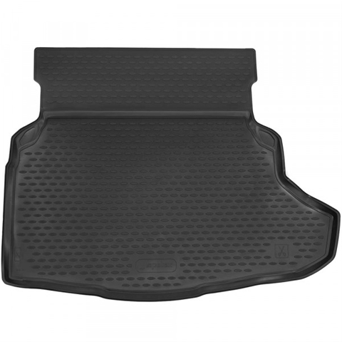 Tavita portbagaj auto PETEX AS46210, din cauciuc, negru, pentru Mercedes Benz C-Class, W205, sedan, 2013-