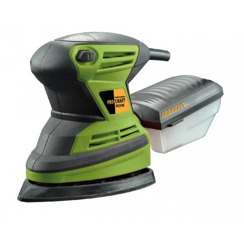 Masina de slefuit cu excentric PROCRAFT EX550E 13905, 200W, 15000 rpm, panza 140 x 140 x 80 mm