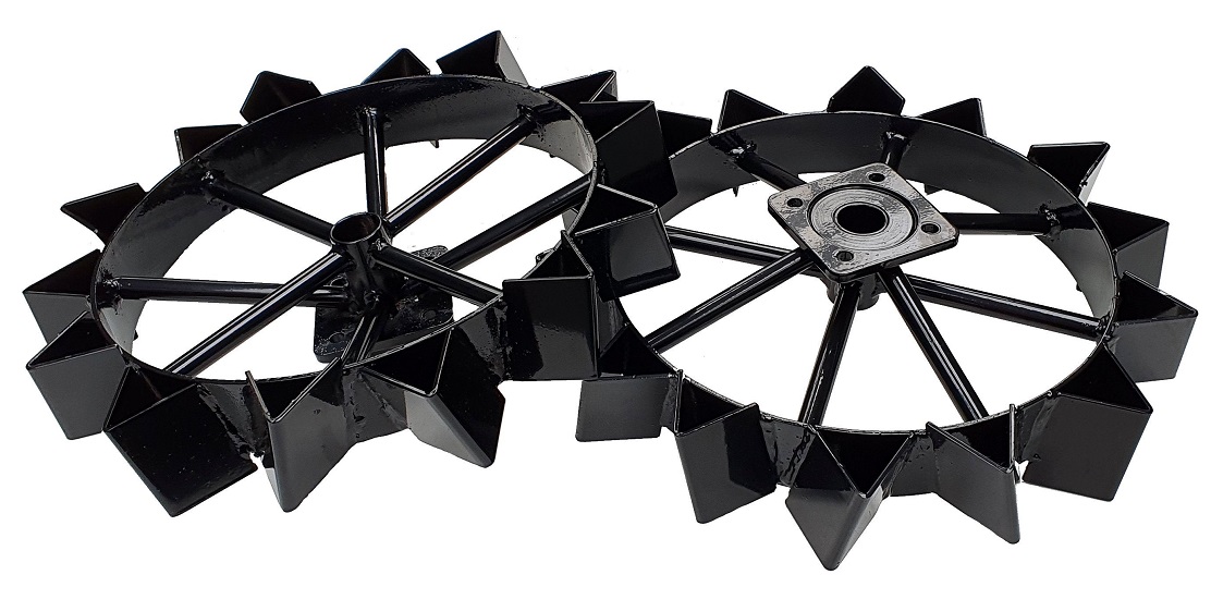Set 2 roti metalice ProGARDEN BT-2RN, 475 x 30 x 115 mm, pentru motocultoarele seria Campo U
