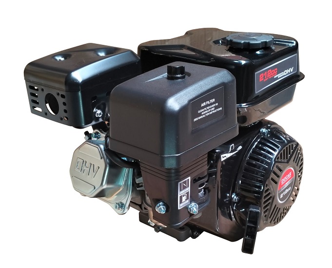 Motor benzina ProGARDEN Ducar DH212, 212 CC, 1 cilindru, 4T, OHV, euro V, 7.5 CP, arbore drept, cu pana, cu reductor raport transmisie 2:1