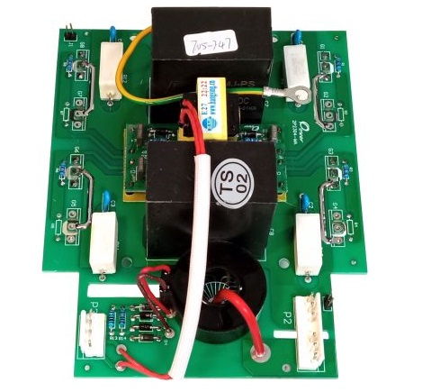 Placa comanda IGBT ProWELD 705-347, curent AC 400V, echipata cu IGBT 40T120, pentru aparatele de taiat cu plasma CUT 60