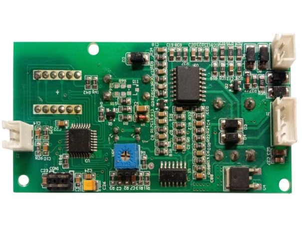 Placa de control ProWELD 705-354A, curent 180A, tensiune 15V, cu afisaj LED, 90 x 45 x 37 mm, pentru aparate sudura MMA DLS