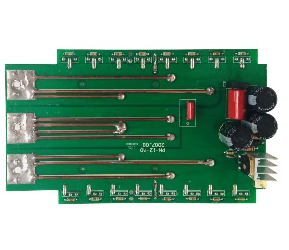 Placa de baza ProWELD PWPN-12A0, alimentare DC, echipat cu Mosfeti IRFP260, 245 x 145 x 60 mm, pentru invertor WSME-200/250