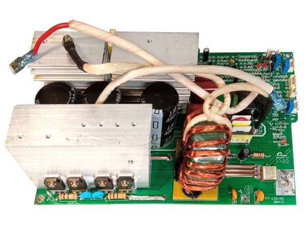 Placa de baza ProWELD PWPT-120A2, curent DC 300V/AC 230V redresat, tensiune 24V, echipata cu IGBT, 255 x 180 x 80 mm, pentru invertoare MMA