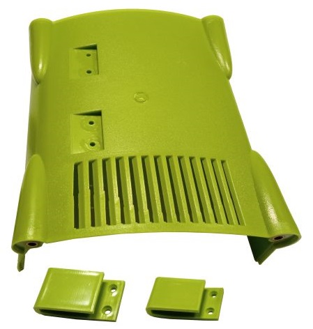 Capac dreapta pentru aparat sudura ProWELD ROC-180, din plastic, 215 x 185 x 68 mm