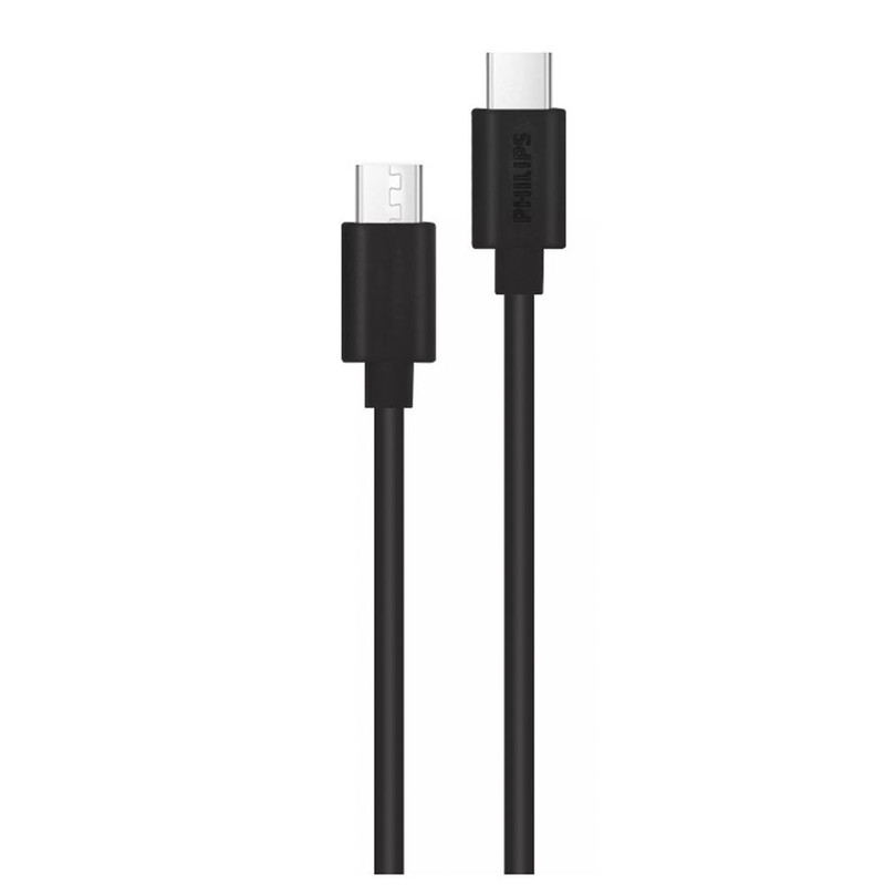 Cablu de date/incarcare telefoane PHILIPS DLC3104C/03, lungime 1.2 metri, de la USB C la USB C