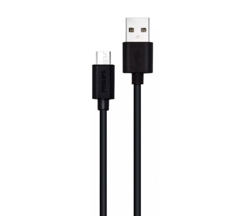 Cablu de date/incarcare telefoane PHILIPS DLC3106U/03, lungime 2 metri, de la USB-A la Micro USB