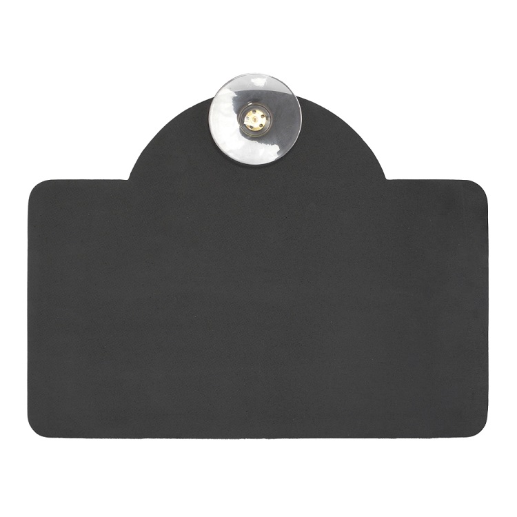 Covoras de protectie parbriz pentru montare stergatoare ALCA 100730, din burete, cu ventuza, negru