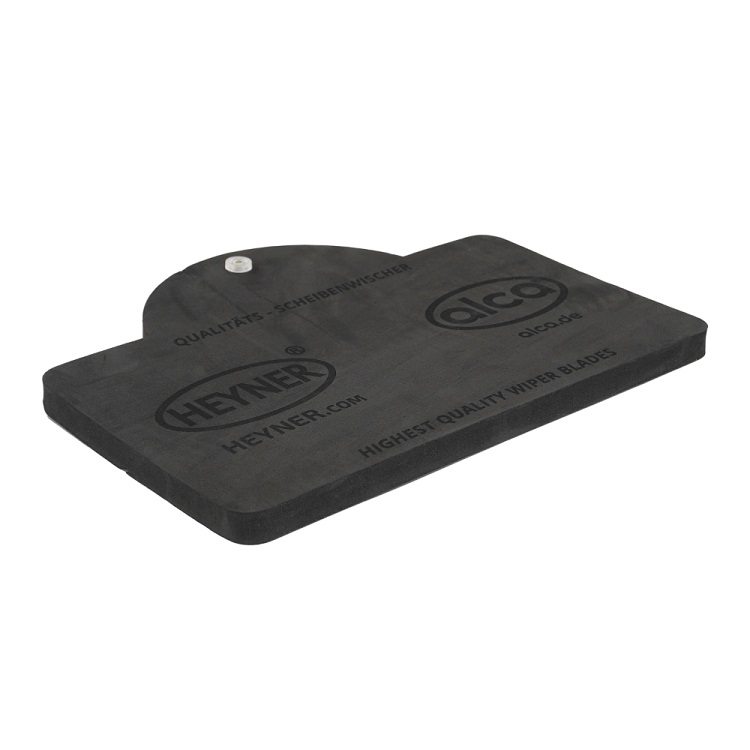 Covoras de protectie parbriz pentru montare stergatoare ALCA 100730, din burete, cu ventuza, negru