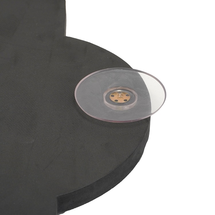 Covoras de protectie parbriz pentru montare stergatoare ALCA 100730, din burete, cu ventuza, negru