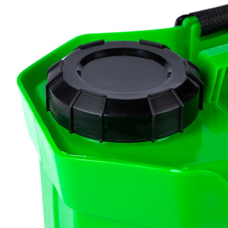 Pompa de stropit cu acumulator MICUL FERMIER MF-PA1006-S001-G01, volum solutie 16 litri, debit 2.9 l/min, lance 77 cm, presiune 5.5 bar, acumulator 8 Ah