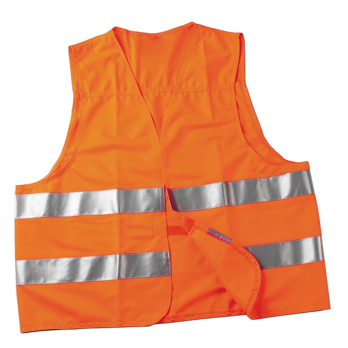 Vesta reflectorizanta LAMPA 65855, marime universala M-XXL, portocaliu