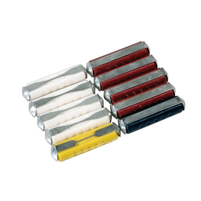 Set 10 sigurante auto LAMPA 70060, 12/32V, 1 x 5A, 4 x 8A, 4 x 16A, 1 x 25A