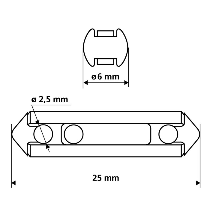 Set 10 sigurante auto LAMPA 70060, 12/32V, 1 x 5A, 4 x 8A, 4 x 16A, 1 x 25A