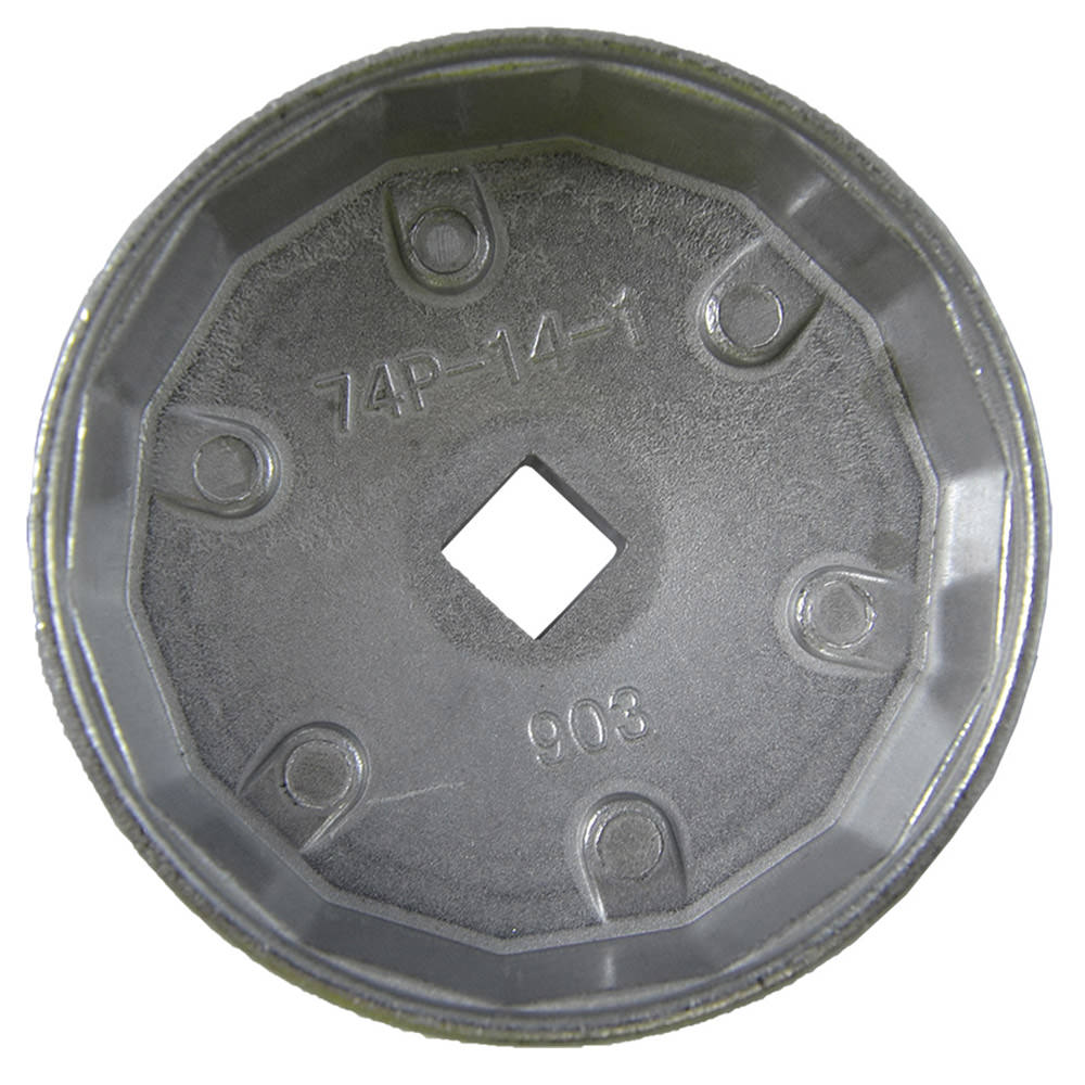 Cheie tubulara pentru filtru ulei JBM 11376, 74 x 14 mm, compatibila cu VW, Mercedes, BMW, Opel, Audi