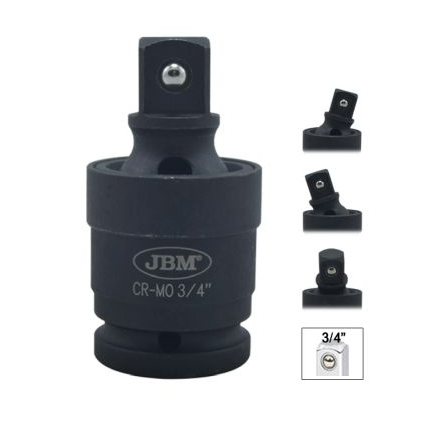 Articulatie universala de impact JBM 11938, prindere patrat 3/4 inch, crom molibden