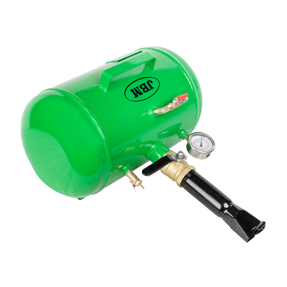 Aparat pentru montare anvelope pe jante JBM 52552, presiune maxima 10 bari, 145 psi, volum rezervor 18 litri