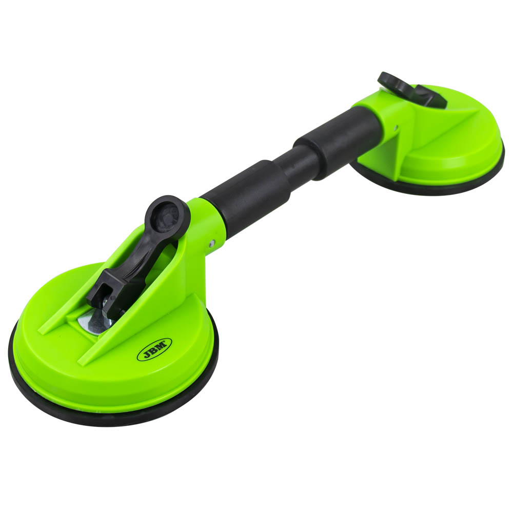 Ventuza dubla articulata JBM 52765, diametru ventuze 120 mm, capacitate ridicare 80 kg