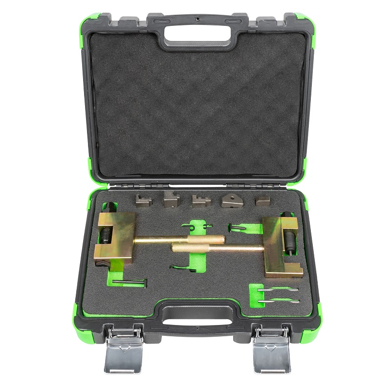 Kit masina de nituire lant distributie JBM 54318, pentru Mercedes 1.7D, 2.1D, 2.2D, 2.7D, 3.0D, 3.2D, 3.9D, 4.0D Cdi, Chrysler/Jeep 2.2D, 2.7D și 3.0D CRD