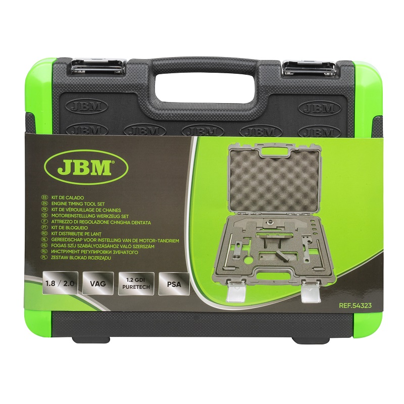 Kit distributie pe lant JBM 54323, PSA 1.0, 1.2 VTI, 1.2 GDI Puretech
