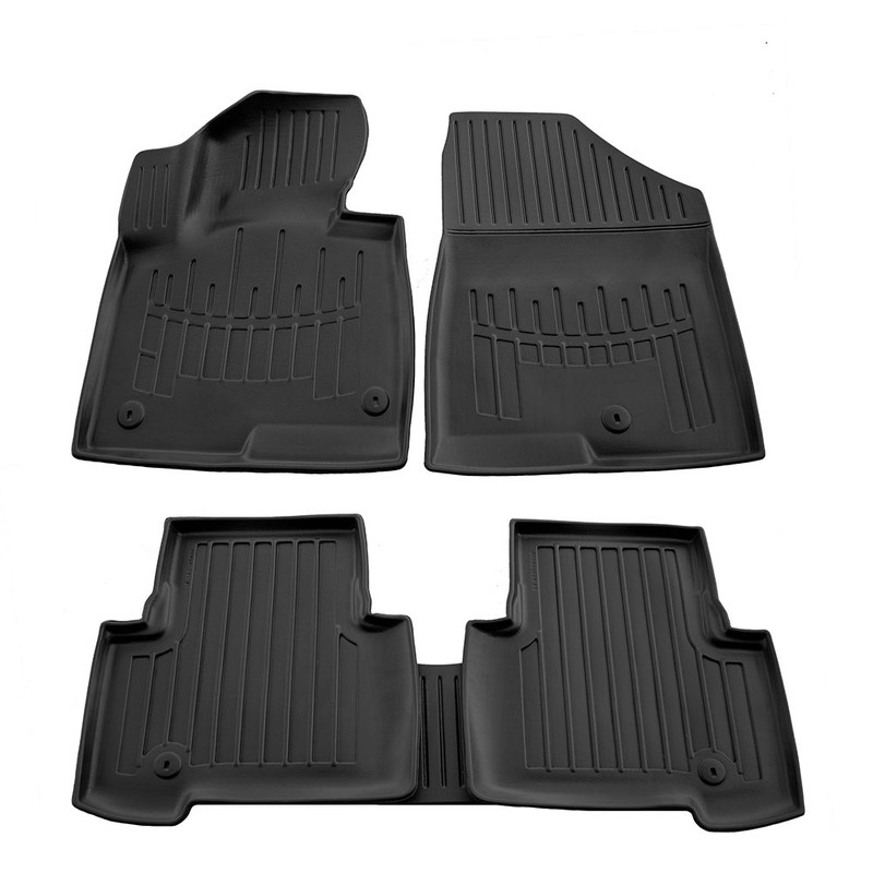 Set covorase auto din cauciuc UMBRELLA 126574, pentru Hyundai Santa Fe III DM, 2012-2018