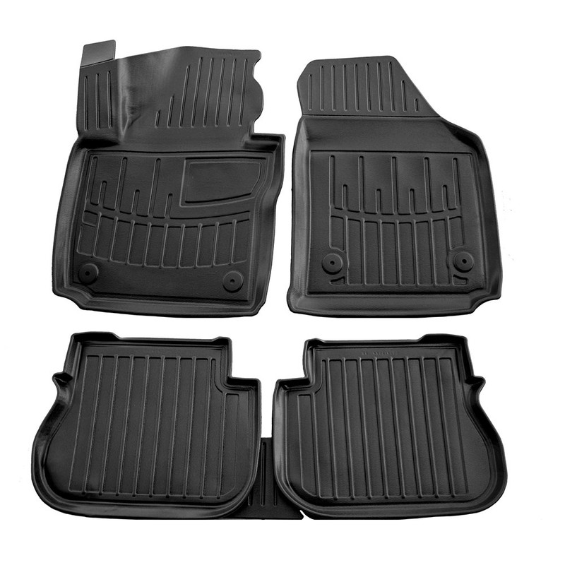 Set covorase auto din cauciuc UMBRELLA 126615, pentru Volkswagen Caddy III 2K Life, 4 portiere, 2003-2020