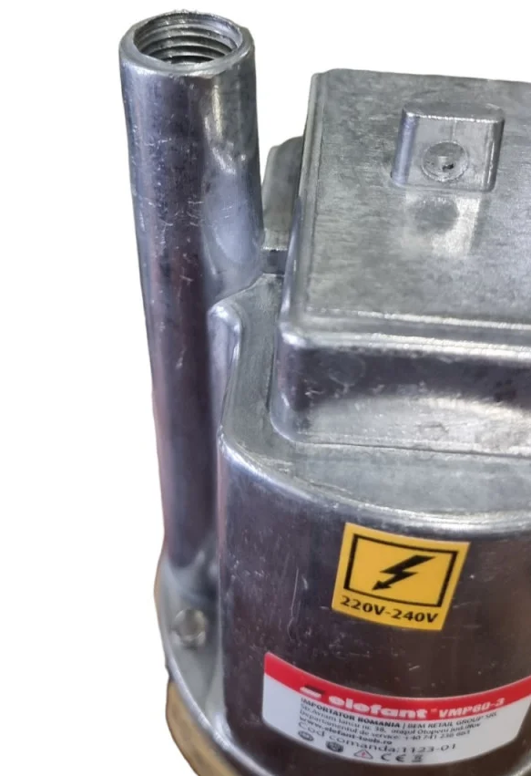 Pompa de apa pe vibratie ELEFANT VMP60-3 14163, 280 W, debit maxim 18 l/min
