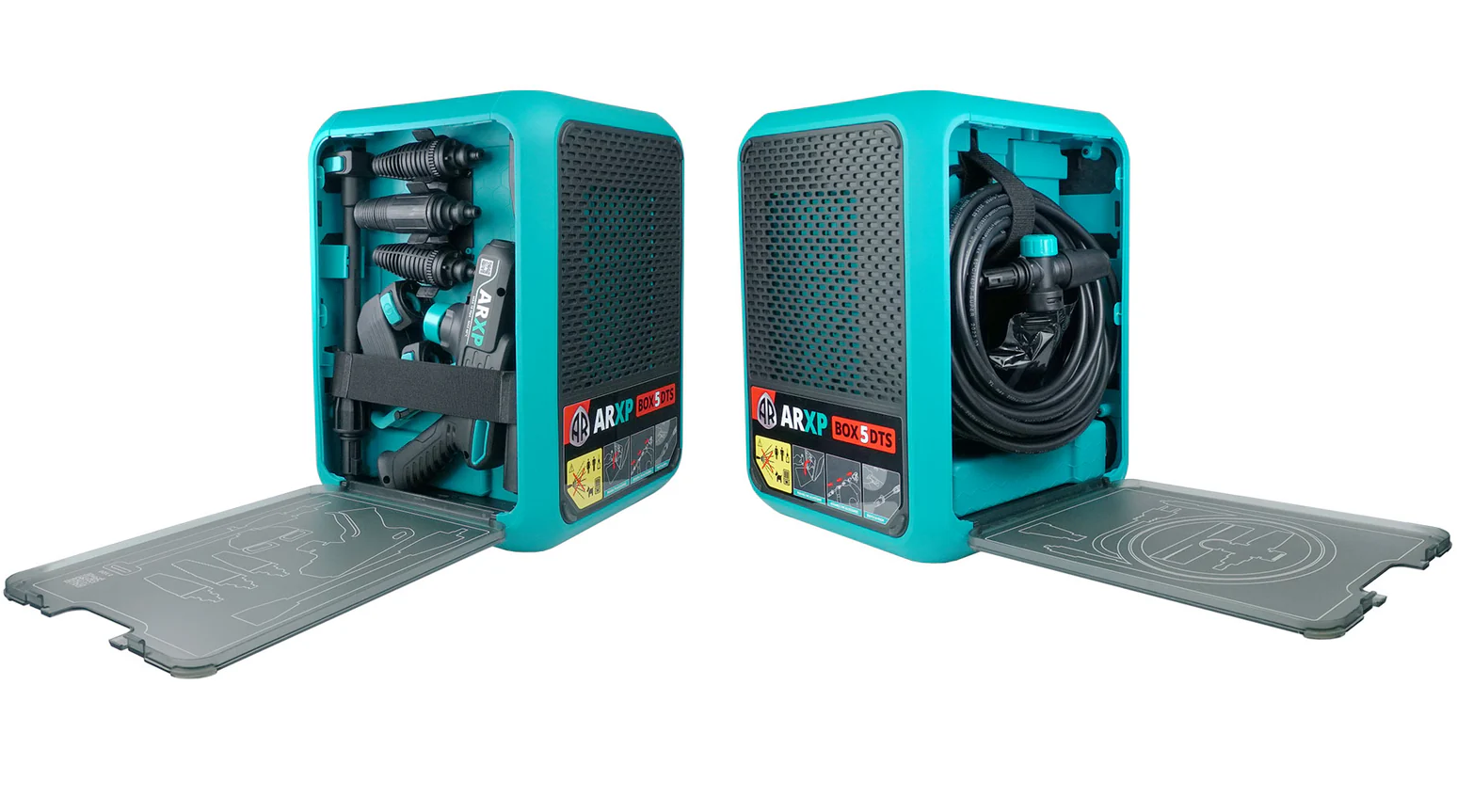 Masina de spalat cu presiune ANNOVI REVERBERI ARXP BOX5 160DTS, 2700 W, 160 bar, debit 850 l/h, furtun 8 m, pistol