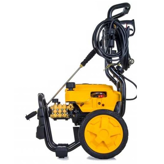 Masina de spalat cu presiune profesionala DeWALT DXPW005E, motor trifazat, 5000 W, 200 bar, debit 810 l/h, furtun 10 m, pistol MV2008