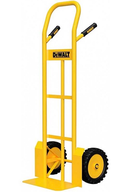 Carucior pentru transport DeWALT DXWT-502, greutate sustinuta 300 kg, 600 x 500 x 1320 mm, roti Steel Core 25.4 mm
