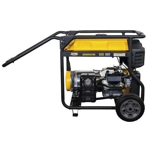 Generator curent electric monofazic DeWALT DXGNP85E, motor benzina 4T, 456 CC, 16 CP, putere max 8500 W, rezervor 28 litri