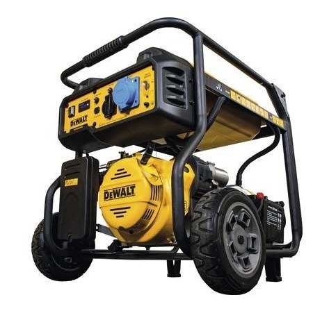 Generator curent electric monofazic DeWALT DXGNP85E, motor benzina 4T, 456 CC, 16 CP, putere max 8500 W, rezervor 28 litri