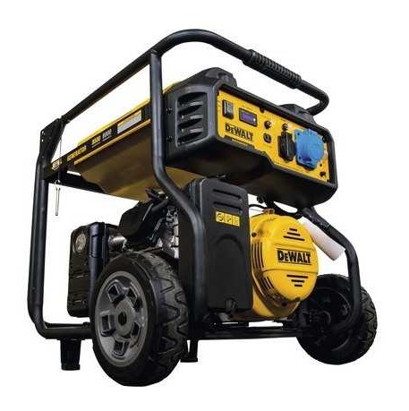Generator curent electric monofazic DeWALT DXGNP85E, motor benzina 4T, 456 CC, 16 CP, putere max 8500 W, rezervor 28 litri