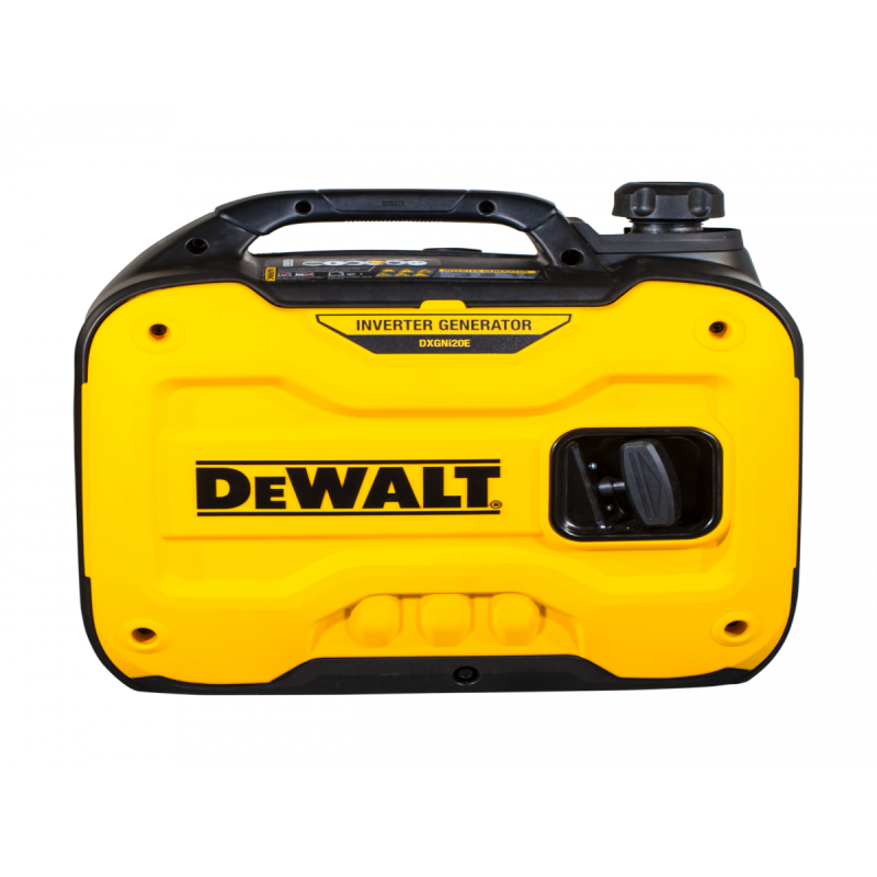 Generator tip invertor pentru curent electric, monofazic, DeWALT DXGNI20E, motor benzina 4T, 80 CC, 1.4 CP, putere max 2000 W, cu AVR