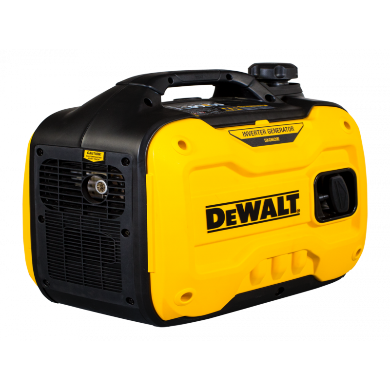 Generator tip invertor pentru curent electric, monofazic, DeWALT DXGNI20E, motor benzina 4T, 80 CC, 1.4 CP, putere max 2000 W, cu AVR