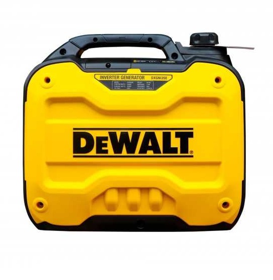 Generator tip invertor pentru curent electric, monofazic, DeWALT DXGNI35E, motor benzina 4T, 163 CC, putere max 3400 W, functie Eco