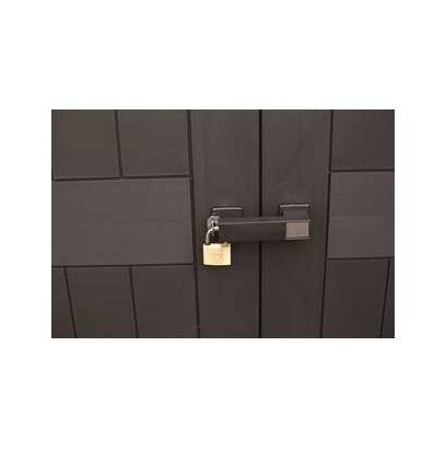Casuta de gradina KETER Oakland 7511 17201421, cu usa dubla, 2 ferestre, 229 x 350 x 242 cm, material Duotech