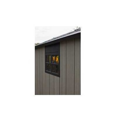 Casuta de gradina KETER Oakland 7511 17201421, cu usa dubla, 2 ferestre, 229 x 350 x 242 cm, material Duotech
