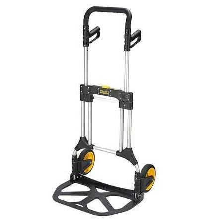 Carucior pliabil de transport tip liza STANLEY Fatmax FXWT-707, 48 x 35 cm, structura aluminiu, greutate maxima sustinuta 200 kg