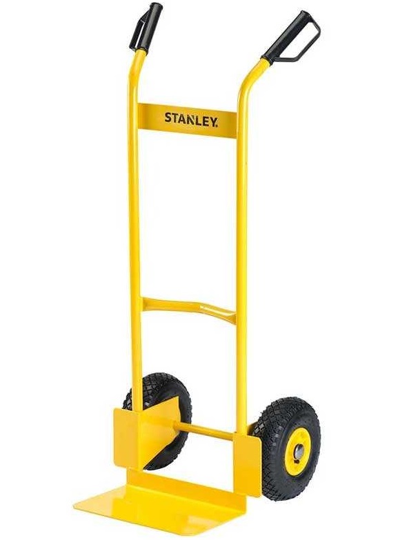 Carucior de transport tip liza STANLEY SXWTD-HT522, roti cauciuc 26 cm, greutate maxima sustinuta 200 kg, din otel