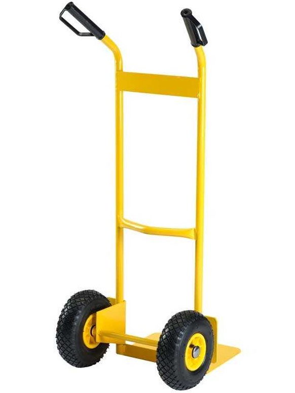 Carucior de transport tip liza STANLEY SXWTD-HT522, roti cauciuc 26 cm, greutate maxima sustinuta 200 kg, din otel
