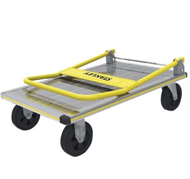 Carucior pliabil cu platforma STANLEY SXWTI-PC511, 90 x 61 cm, greutate maxima sustinuta 250 kg, din aluminiu