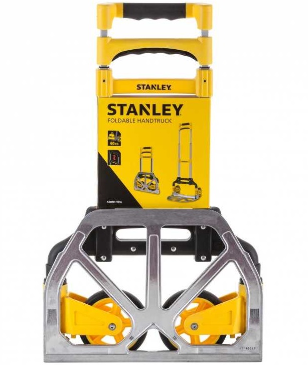 Carucior pliabil de transport tip liza STANLEY SXWTD-FT516, 400 x 400 x 1000 mm, greutate maxima sustinuta 60 kg