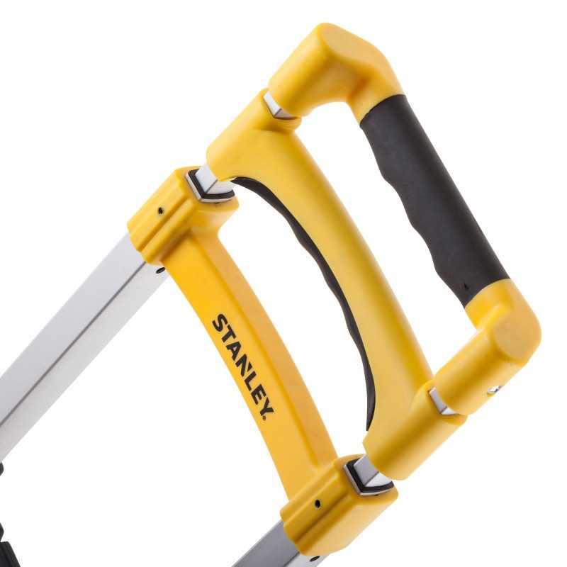 Carucior pliabil de transport tip liza STANLEY SXWTD-FT516, 400 x 400 x 1000 mm, greutate maxima sustinuta 60 kg